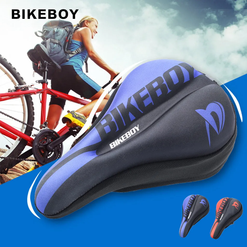 

Cycling Bike 3d Silicone Gel Pad Seat Saddle Cover Soft Cushion Blue Seat Bicicleta Dropping Ship 2021 Hot Sale#41