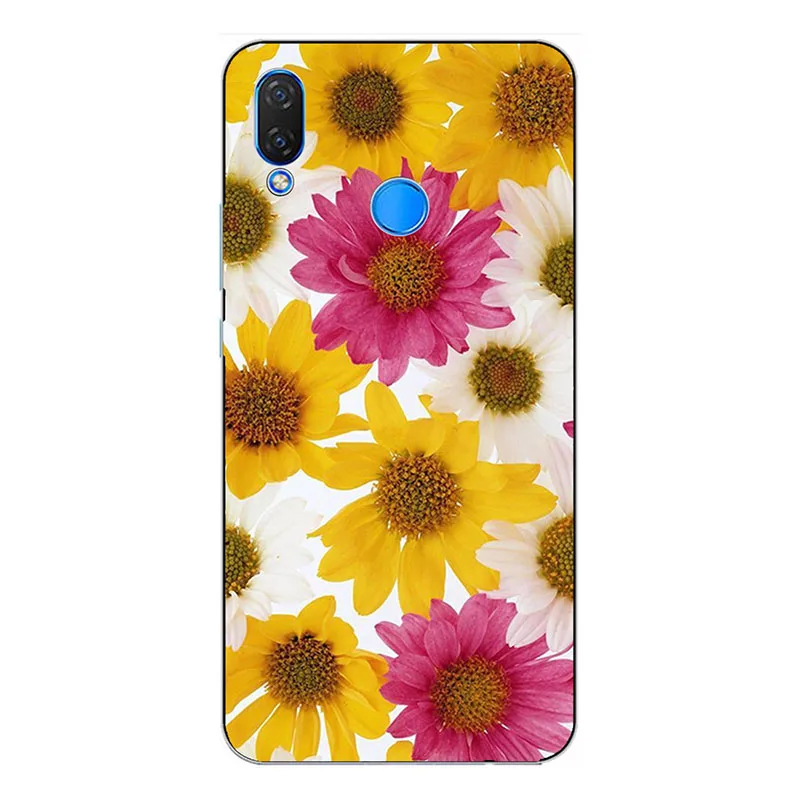 Мягкий чехол для телефона Tecno Camon 11 12 Pro Camon11 6," чехол с принтом на заднюю панель Модный чехол с рисунком розы HD Fundas Para - Цвет: H33