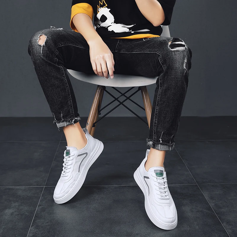 

Удобные туфли для вождения на плоской подошве, туристические удобные дизайнерские мужские роскошные мужские кроссовки, весенние Роскошные...