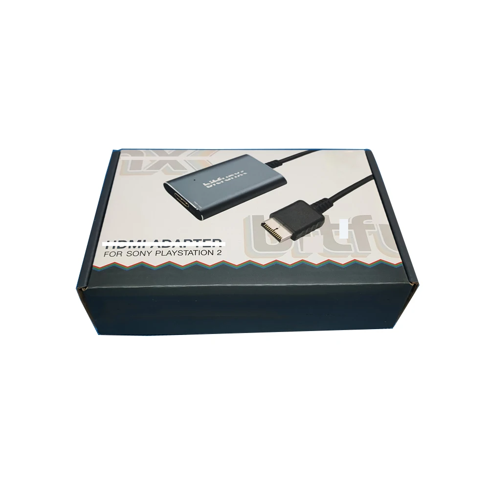 Совместимый адаптер HDMI для Sony PS2/PS3 с RGB/компонентным переключателем для подключения PS2/PS3 к телевизору с поддержкой 480P/720P/480i/1080i
