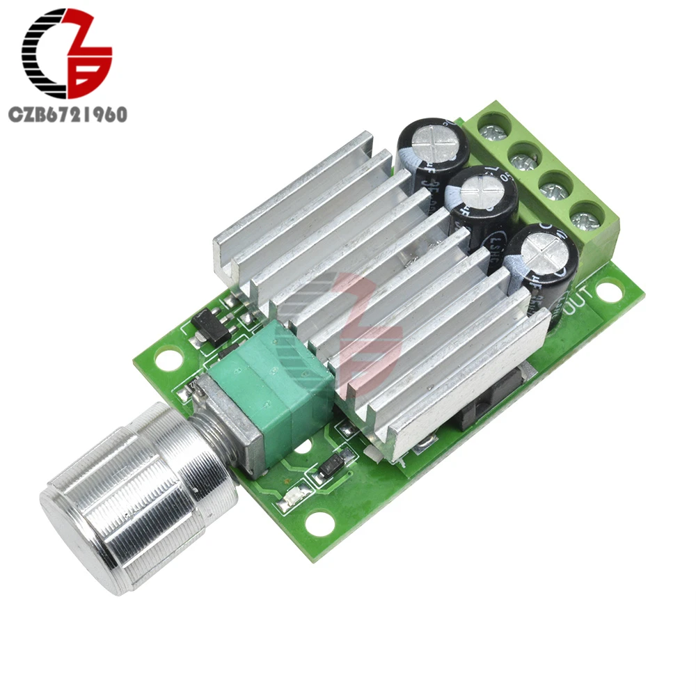 10A 12V 30V Напряжение регулятор ШИМ контроллер скорости двигателя постоянного тока
