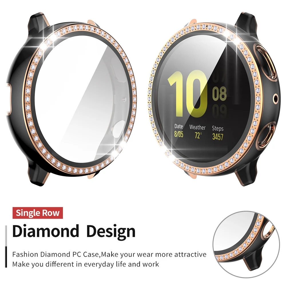 Защитная пленка для экрана двухцветная из поликарбоната Samsung Galaxy Watch Active 2 40 мм 44