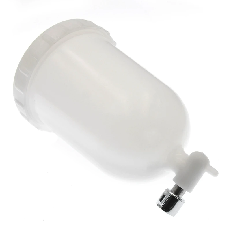 

400Ml Plastic Cup for Paint Spray Sprayer Cup Air Gravity Feed Spray Paint Pot Thread Connector for Spray Tools