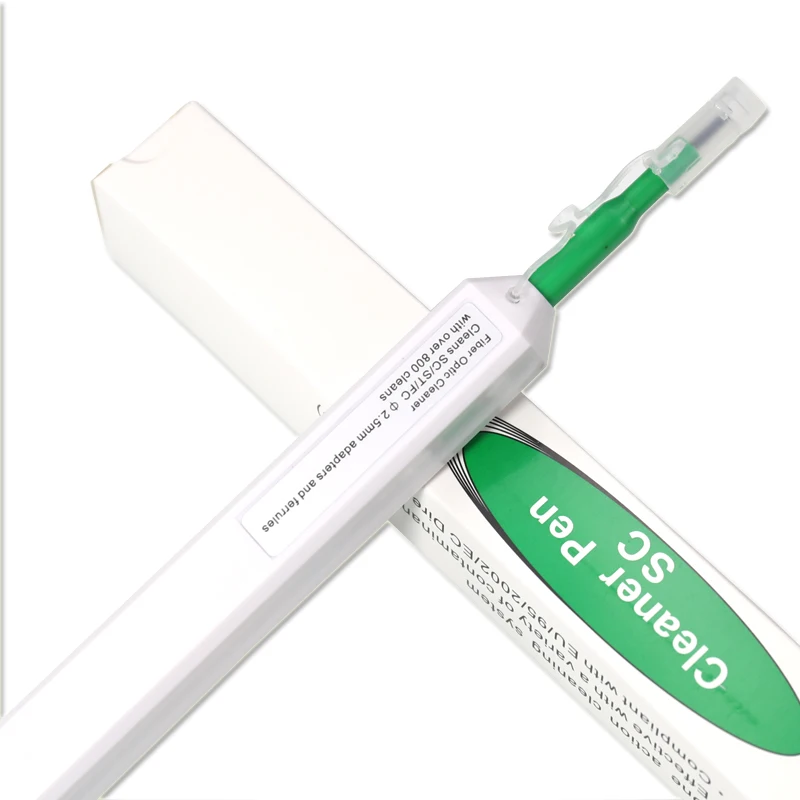 Очиститель с одним кликом ручка для очистки волоконного оптического разъема