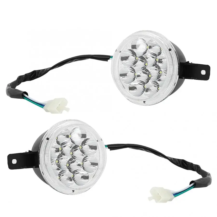 2 шт. 12V мотоциклов ATV светодиодный задний фонарь левая/правая фара лампа подходит