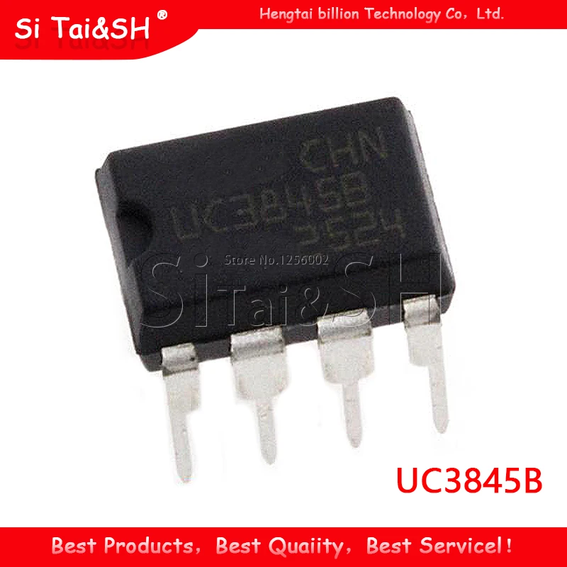 10PCS UC3845 UC3845B 3845B 3845A 8 SOP-8 | Электронные компоненты и принадлежности