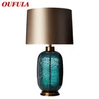 Креативное настольное освещение OUFULA, современная простая настольная лампа, светодиодная лампа для украшения дома, кровати, комнаты