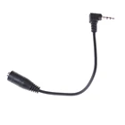 2,5 мм штекер до 3,5 мм гнездо аудио стерео наушники преобразователь для наушников адаптер