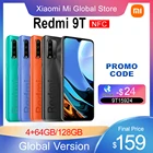 Смартфон Xiaomi Redmi 9 T, 4 Гб 64 ГбГлобальная версия ГБ, экран 128 дюйма, процессор Snapdragon 662, 48MP Quad Camera мАч, 6000 дюйма FHD +, MIUI 12, экран 6,53 дюйма