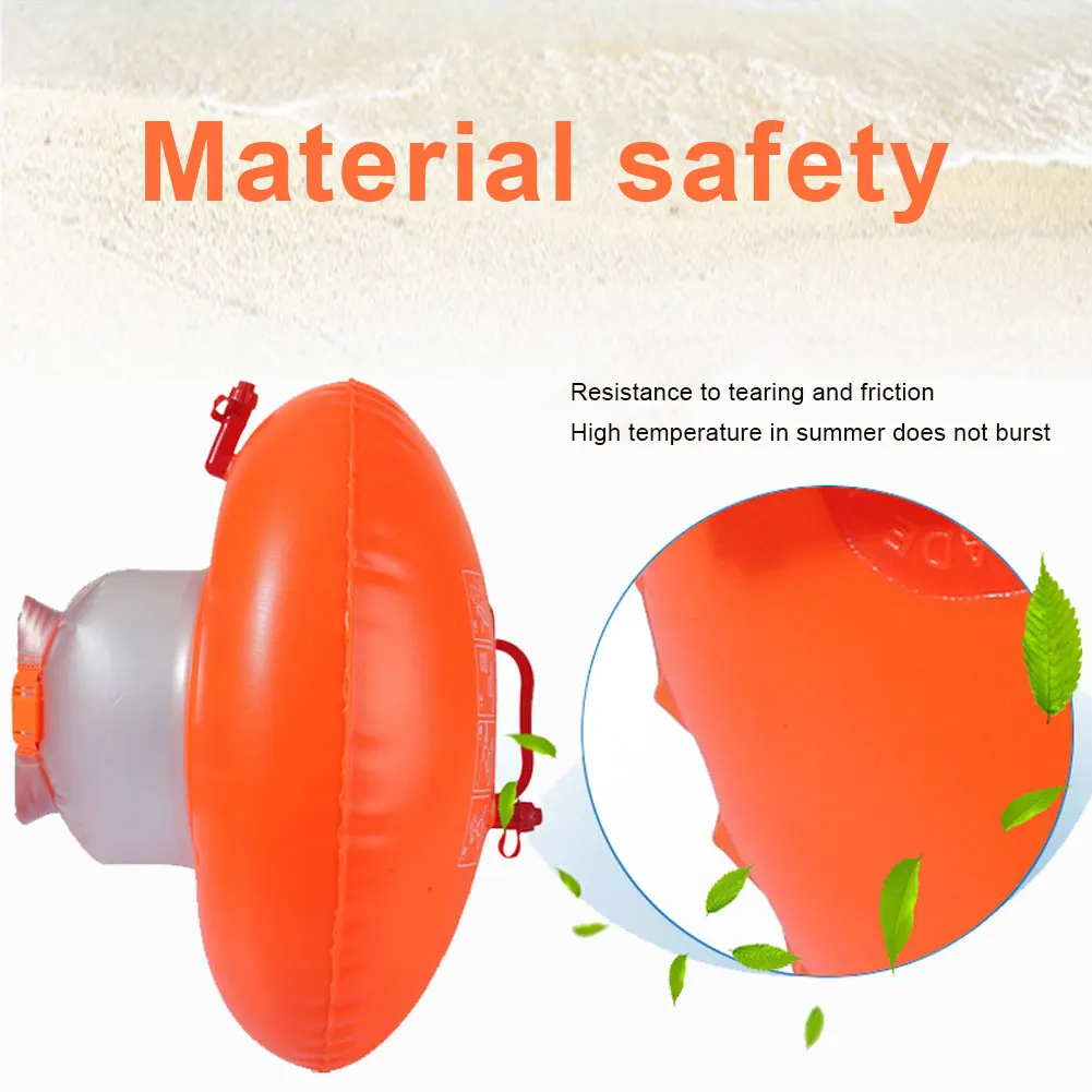 

Aviation Air Nozzle Swimming Buoy PVC Double Airbags Clothing Waterproof Drowning Prevention Swimming Float Bag