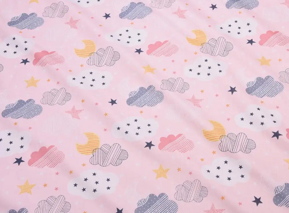 Moon Star Cloud лоскутное шитье сделай сам стеганая одежда для полных четвертей Tecido Tilda