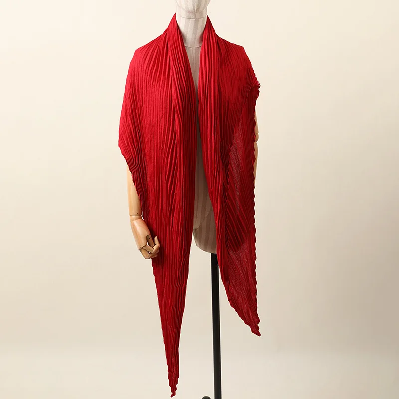 Дикий красный шарф бархатное полотенце с бриллиантами 50% шелк кашемир смешанный