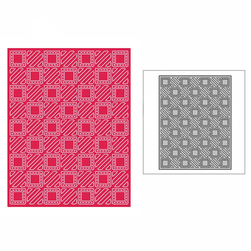 

2021 искусственная решетка с узором в горошек, фоновая панель, металлические Вырубные штампы для рукоделия, изготовления открыток и скрапбук...