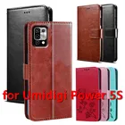 Кожаный чехол-книжка для Umidigi Power 5S Capa кошелек из искусственной кожи классический Чехол-книжка Магнитный Модный чехол для Umidigi
