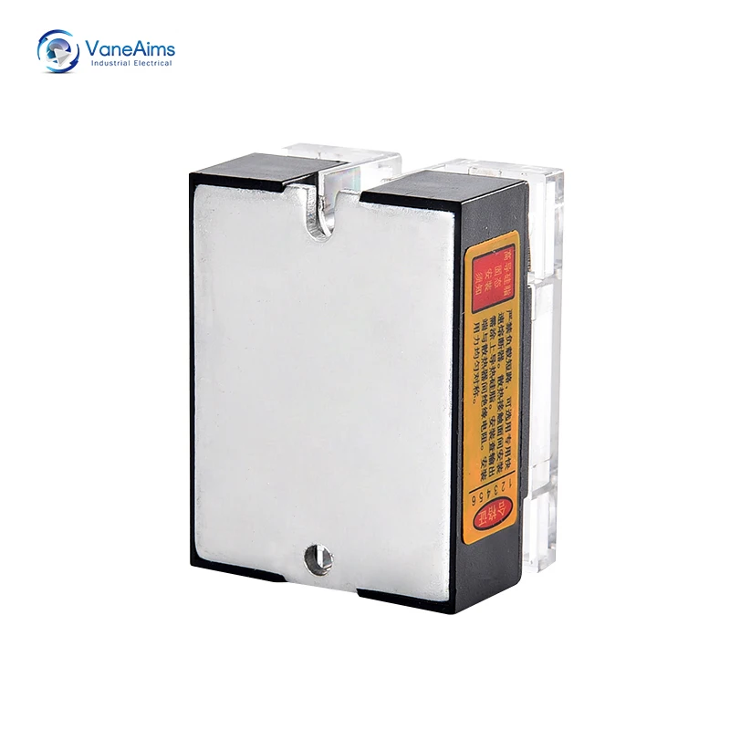Твердотельные реле SSR 1 DC Управление AC 10A/25A/40A/60A/80A/100A/120A с защитным чехлом
