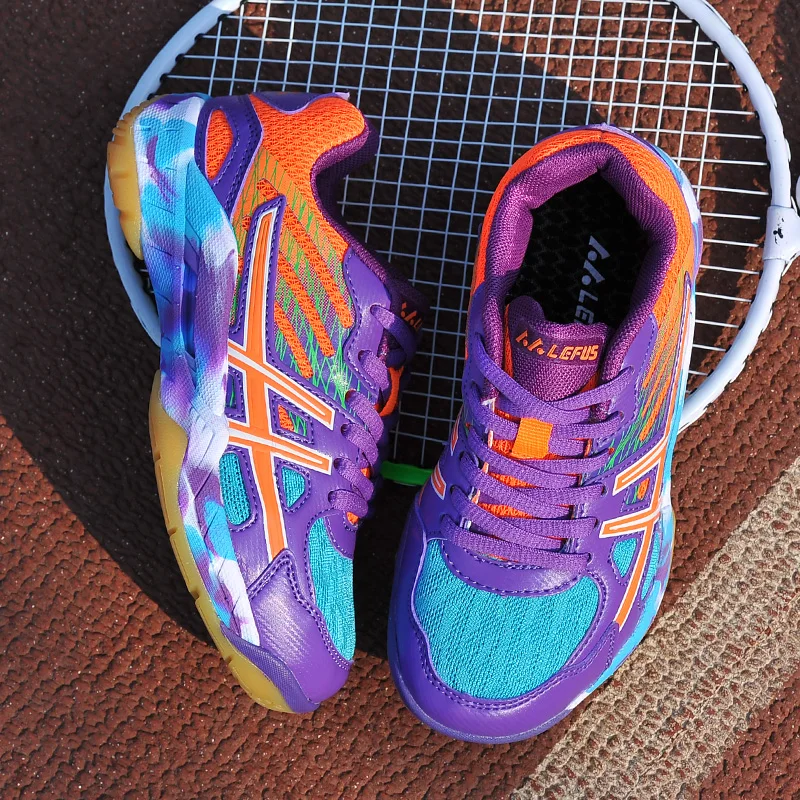 Кроссовки детские для бадминтона спортивная обувь Нескользящие цвет в