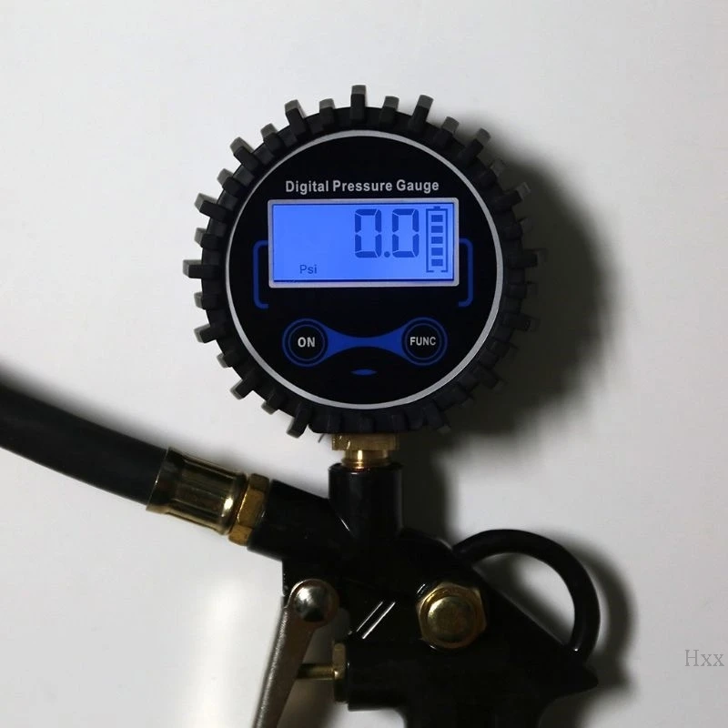 Автомобиль грузовик насос для накачки шин с цифровым манометром 200 PSI пневматический патрон и шланг пистолет Тип
