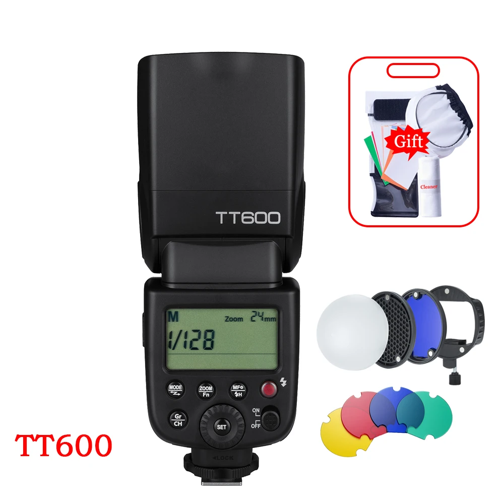 

Вспышка для камеры Godox TT600 Speedlite 2,4G X1T-C/F/N/O/S XPro-C/F/N/O/P/S X2T-C/F/N/O/P/S передатчик триггер для Canon Nikon Sony