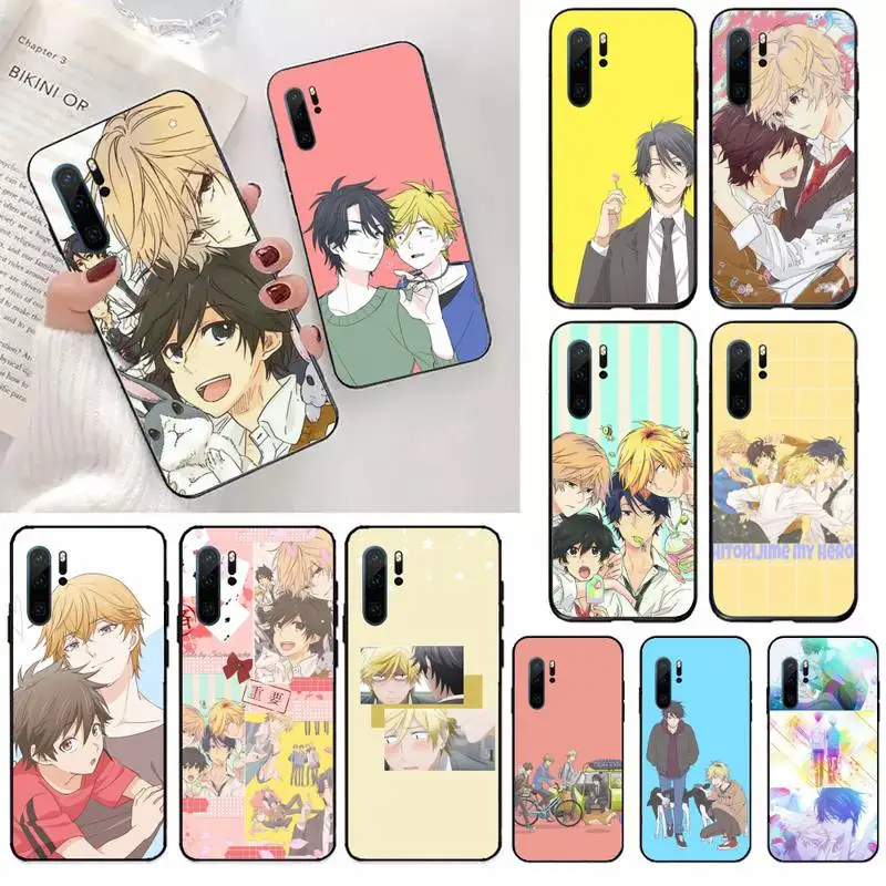 

Hitorijime my hero Japan anime Phone Case For Huawei honor Mate 10 20 30 40 i 9 8 pro x Lite P smart 2019 nova 5t