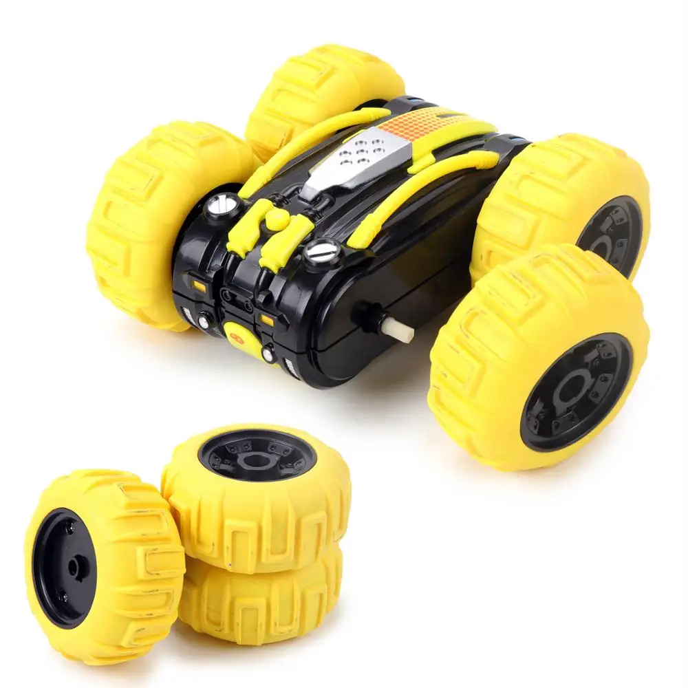 

1:24 2.4G Stunt Car 2-in-1 Double Sided Amphibious 360 Degree Rotation RC Car RC Vehicle Remote Control Batteries Included