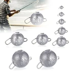 5 шт. комплект грузил для рыбалки гирь джиг-головки соединитель крючка Вес Пули круглый разделитель грузила рыболовные снасти аксессуары