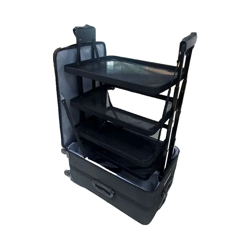 Сверхвместительный чехол на колесиках дорожный Багаж с 3 слоями из ткани Оксфорд