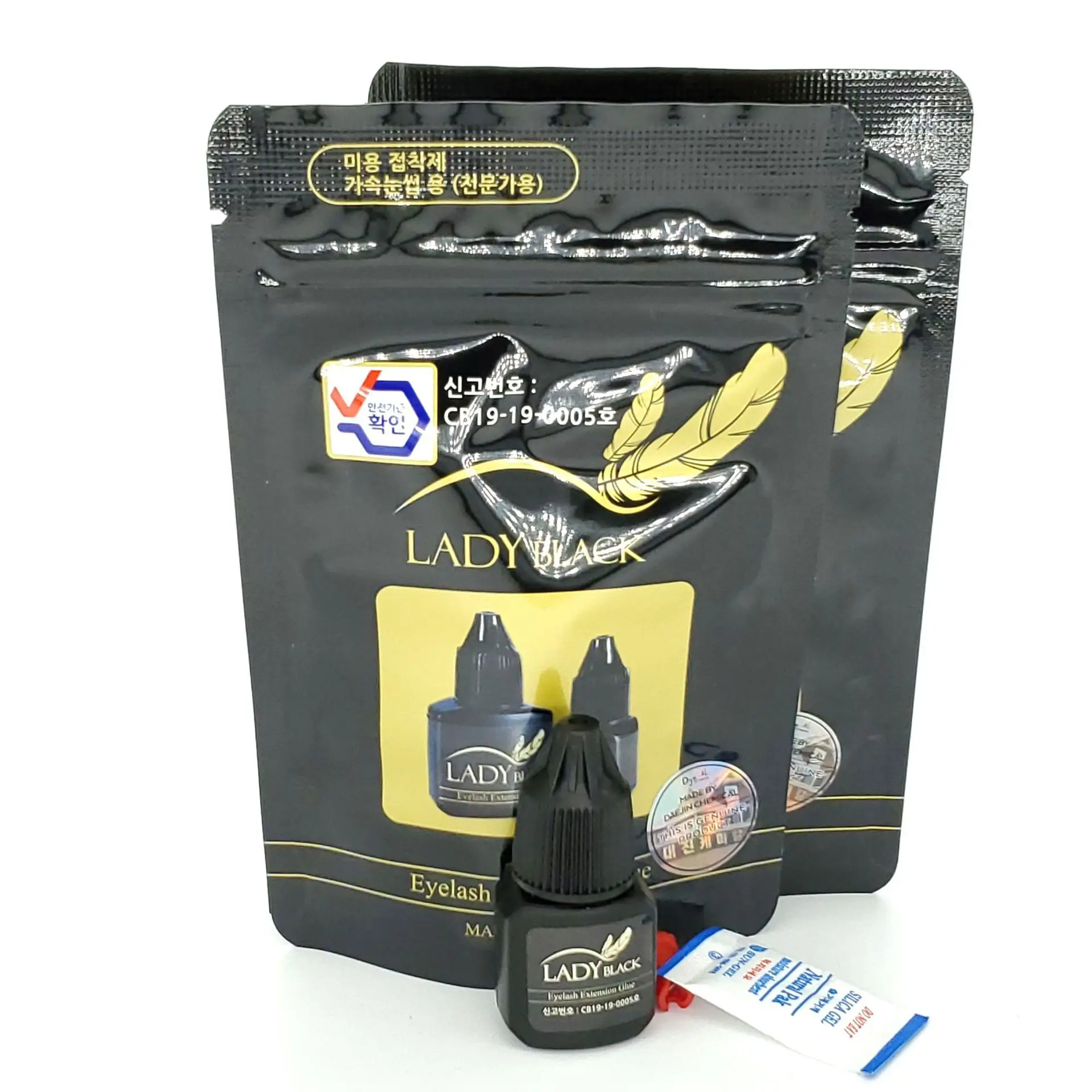 Клей для ресниц Корея небо клей наращивания женский черный мощный низкое