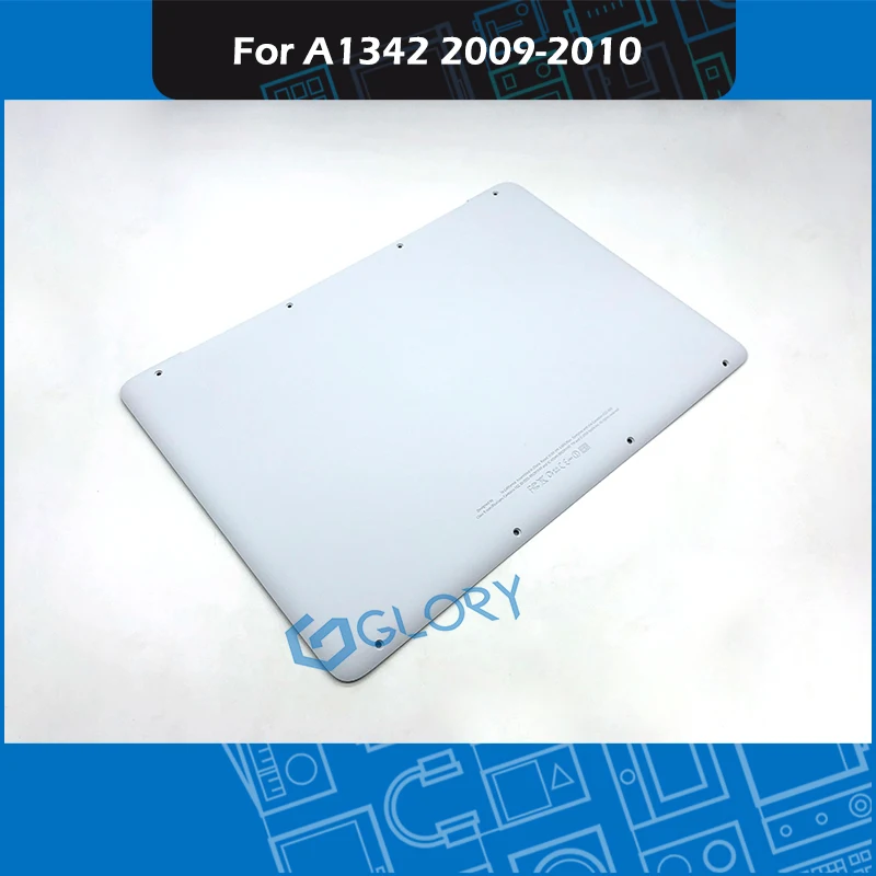 5 шт./лот A1342 белая Нижняя крышка корпуса 604-1033 для Apple MacBook 13 &quotUnibody 2009 2010 EMC 2350 EM2395