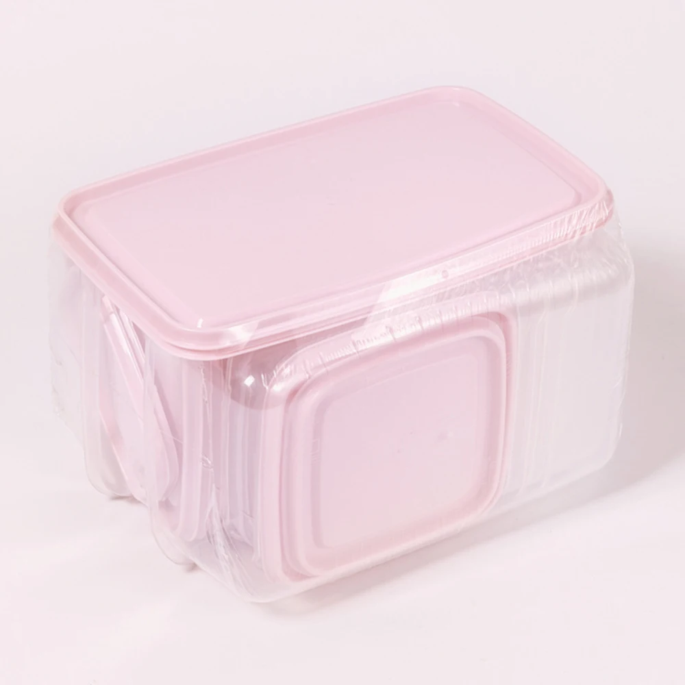 

17PCS/Set Kitchen PP Storage Box Food Container Fresh Food Sealed Storage Box Contain Sealed Home Refrigerator Storage Boxes