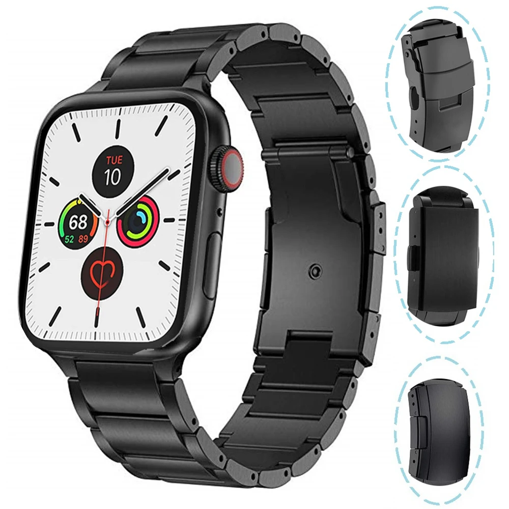

Watch Strap For Apple Watch 5 Band 44mm 40mm Pulseira For Iwatch Watchband 42mm 38mm Stainless Steel Link Bracelet Series 4 3 2