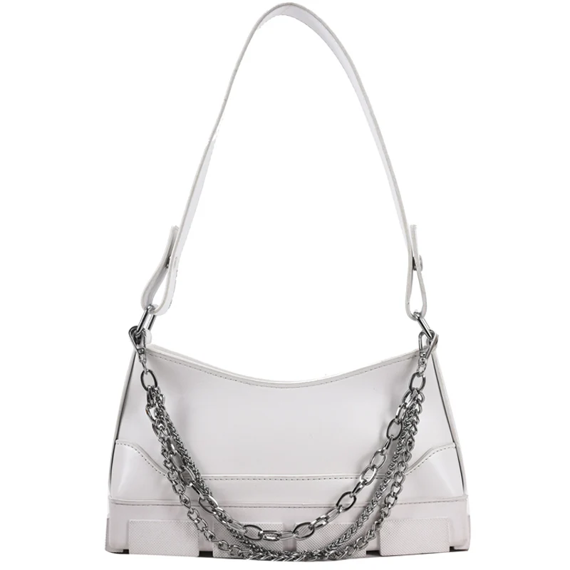 

Original Brand Chain Shoulder Bag Female Senior 2021 New Fashion Western Style Shoulder Bag Underarm Bag Dual-use Bag