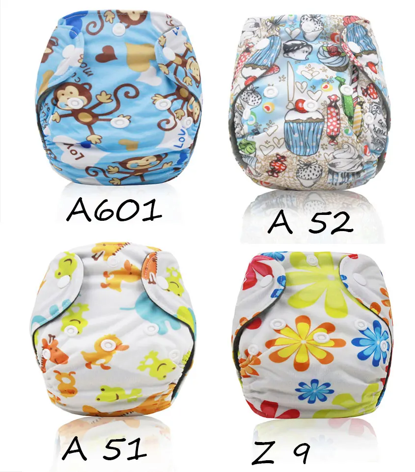 Стираемые тканевые подгузники для новорожденных многоразовые с