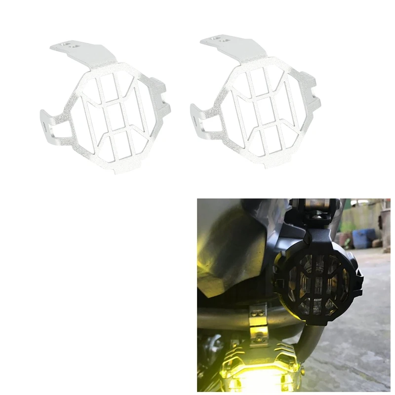 

Motorcycle Headlight Guard Cover Fog Lamp Protective Cover for BMW- R1200GS / R1200RT F750GS F850GS 2017-2019