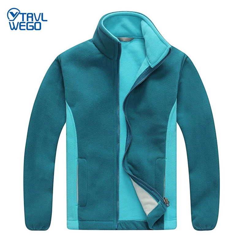 

TRVLWEGO Kid Polar Fleece Jacket Boys Girls Children Winter Ski Down Warm Sports Outdoor Windproof Coat Hunting Jacket Camping