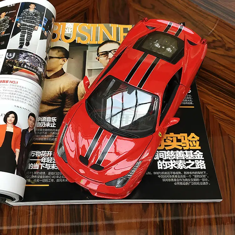Bburago 1:18 Феррари 458 SPECIALE автомобильный брелок для автомобильных ключей