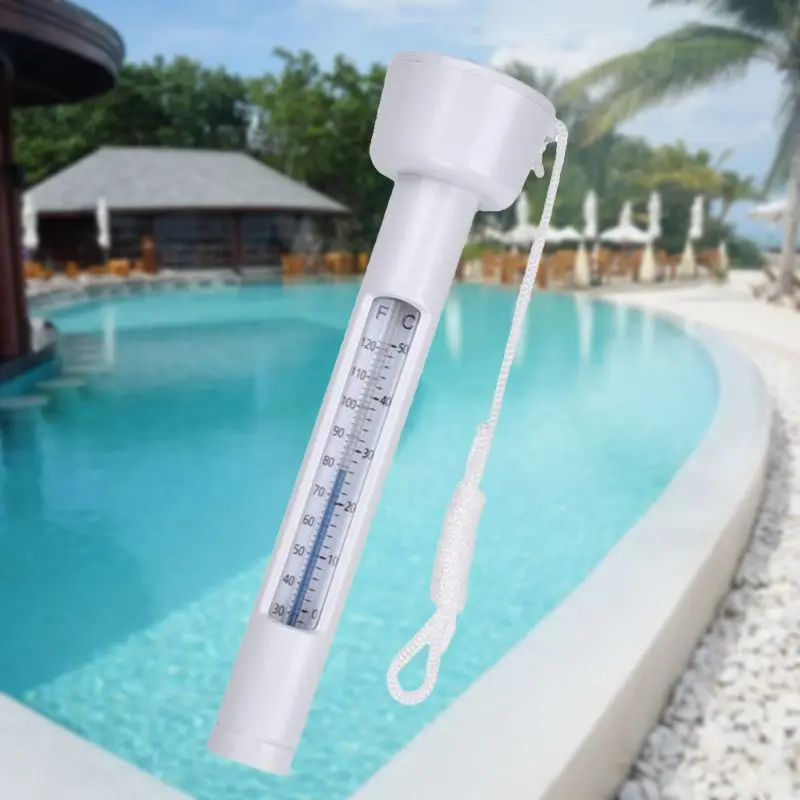 

Large Floating Pool Thermometer Pro Water Thermometers for Outdoor Indoor Swimming Pools Spas Hot Tubs Fish Ponds