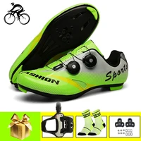 cycling shoes men outdoor professional women racing road spd sl pedal bicycle sneakers sapatilha ciclismo riding bike shoes