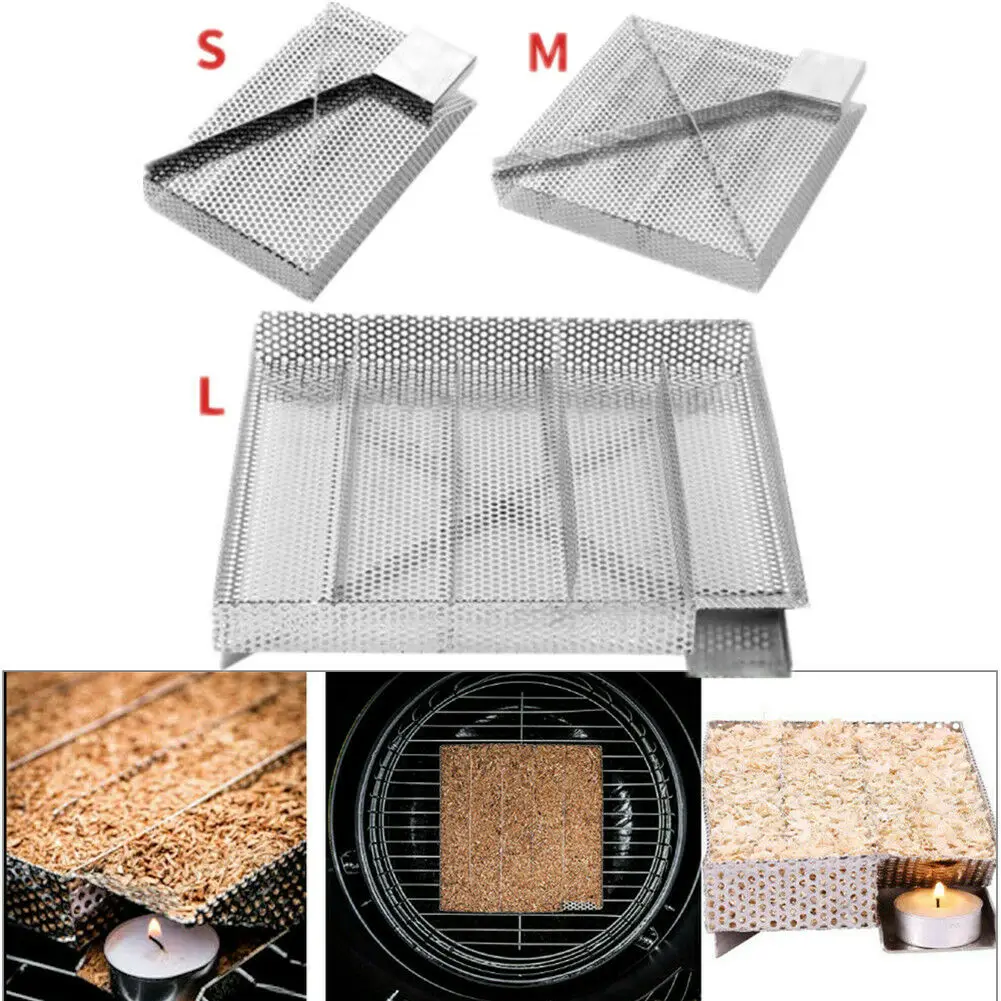 Генератор холодного дыма для барбекю древесной пыли и горячего мяса