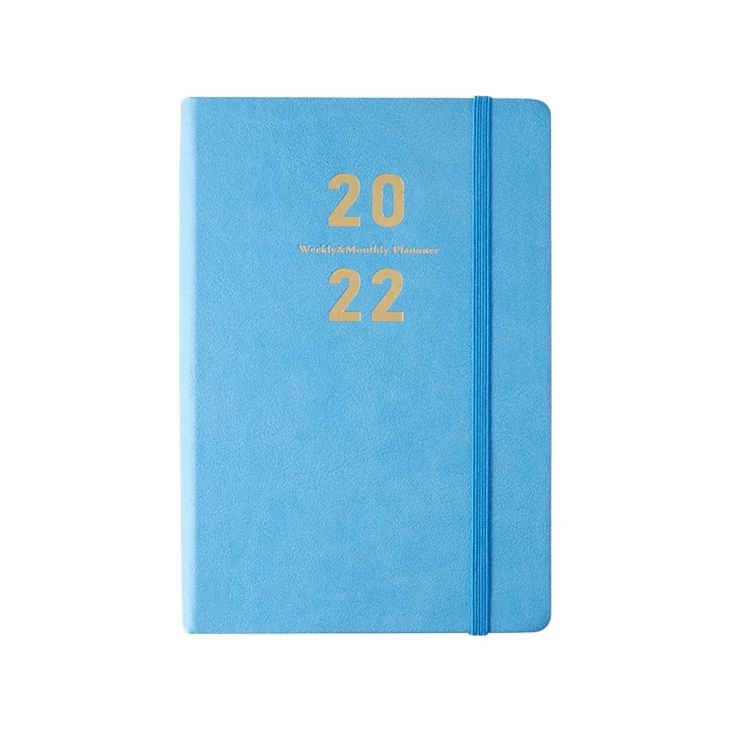 

2022 A5 Daily Weekly Planner Agenda Notebook Weely Goals Habit Schedules Stationery Office School Supplies dropshipping