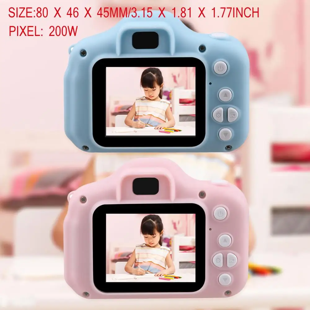 

Kid Child Camera HD Photo Video Mini Camera Toy Birthday Gift Digital Camcorder Holiday Gifts For Boy Girl Children