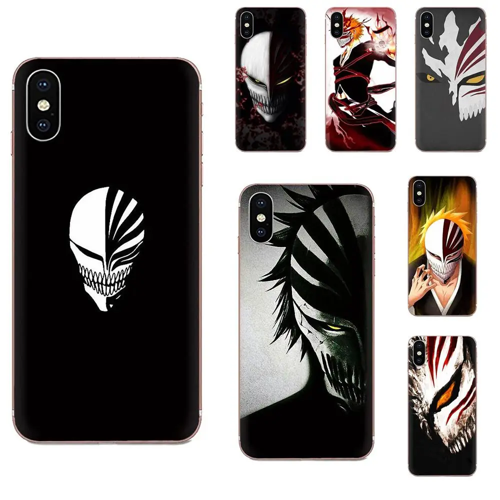 Отбеливающая маска Ichigo лучшие мягкие ТПУ чехлы для Huawei Honor 5C 5X 6A 6X 7 7A 7X 8 8A 8S 8X 9 10 30