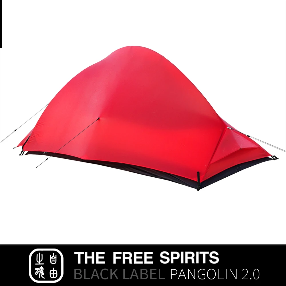 The Free Spirits TFS Pangolin2.0 Tent 20D nylon silicon coating 2-person Outdoor Hiking Ultralight Camping 3-Season tent | Спорт и