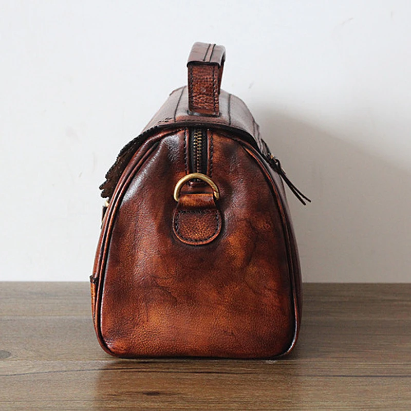 Роскошная плиссированная женская сумка из натуральной мягкой кожи сумки тоут