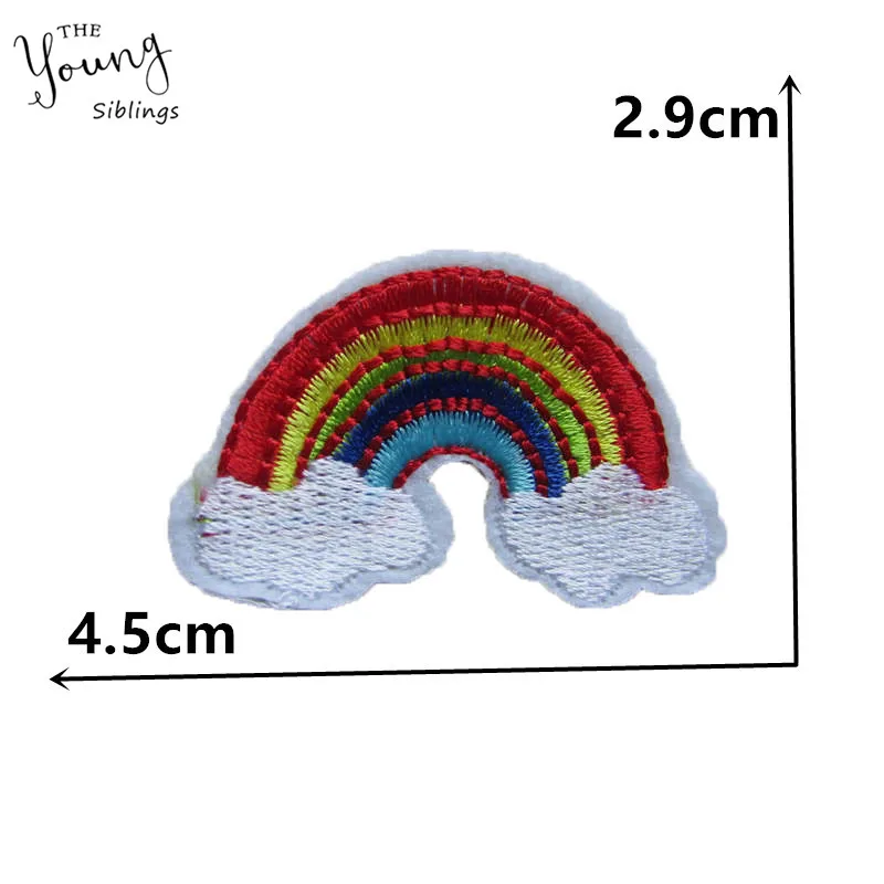 Модная стильная термоклейкая аппликация вышивка нашивки полоски значки сделай