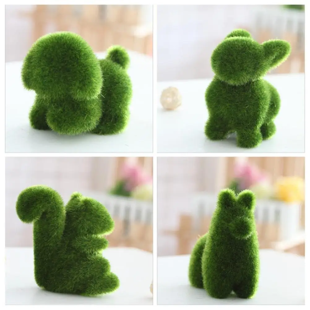 Искусственная трава ручной работы 22 см Пасхальный кролик с животными украшение