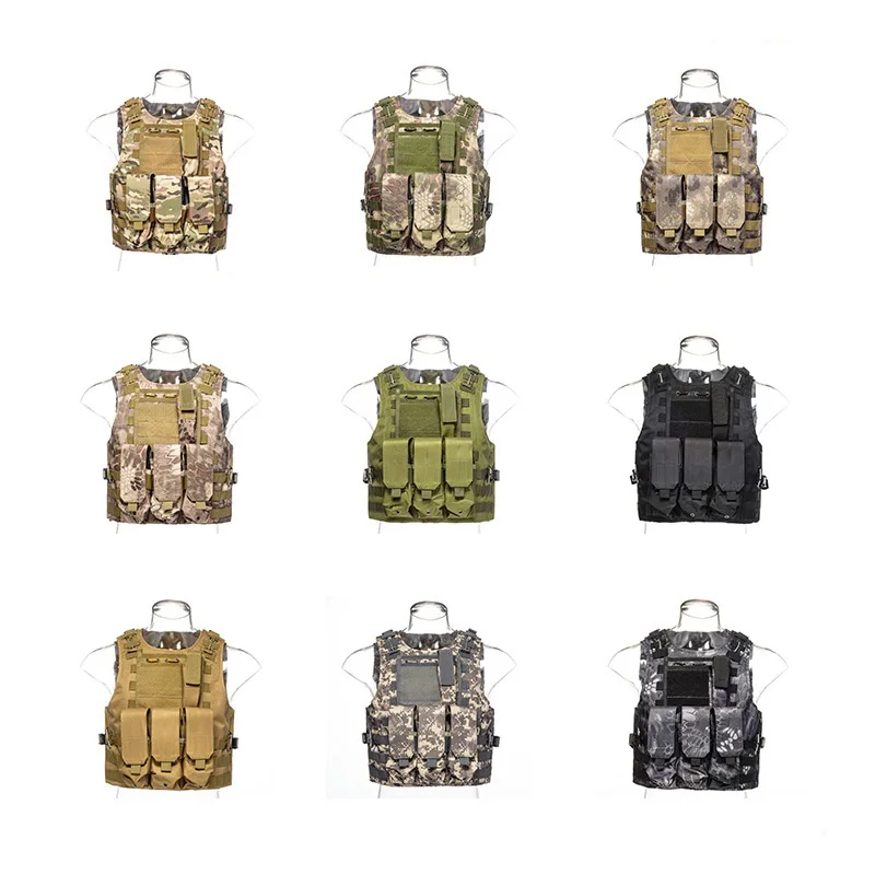 

Tactical Vest for Airsoft Military Molle Assault Plate Carrier CS Outdoor Camping Hunting Sport Trecking Vest Tactical Gear