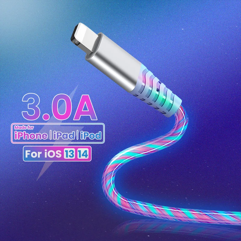 Кабель USB для передачи данных и быстрой зарядки iPhone 13 12 Pro Max 11 XS XR X 8 7 6 | Мобильные