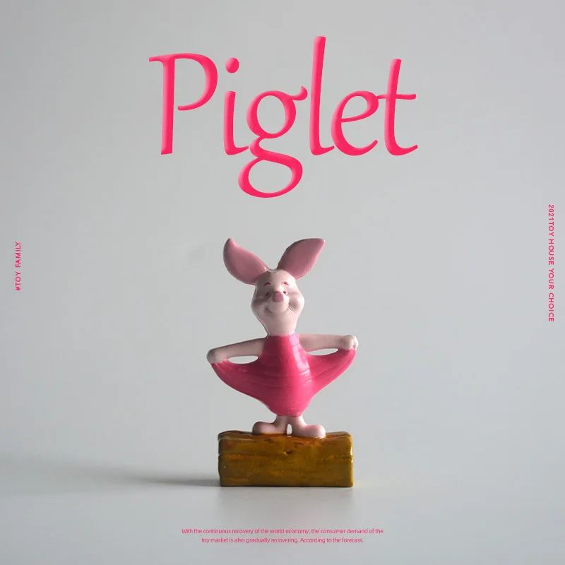 

12PCS 5.5cm Original single Dini doll pigget hand-made ornament cartoon model DIY ornament
