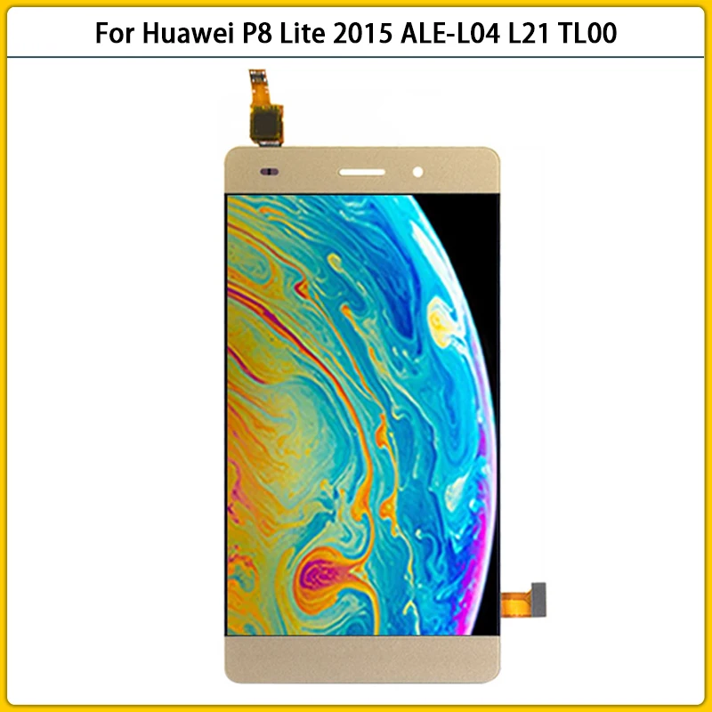 Новинка для Huawei P8 Lite ALE-L04 L21 TL00 L23 CL00 2015 ЖК-дисплей сенсорный экран дигитайзер в
