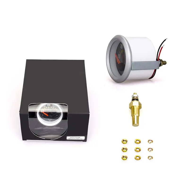 Универсальный манометр 12 В 52 мм с датчиком температуры масла|Датчики воды| |